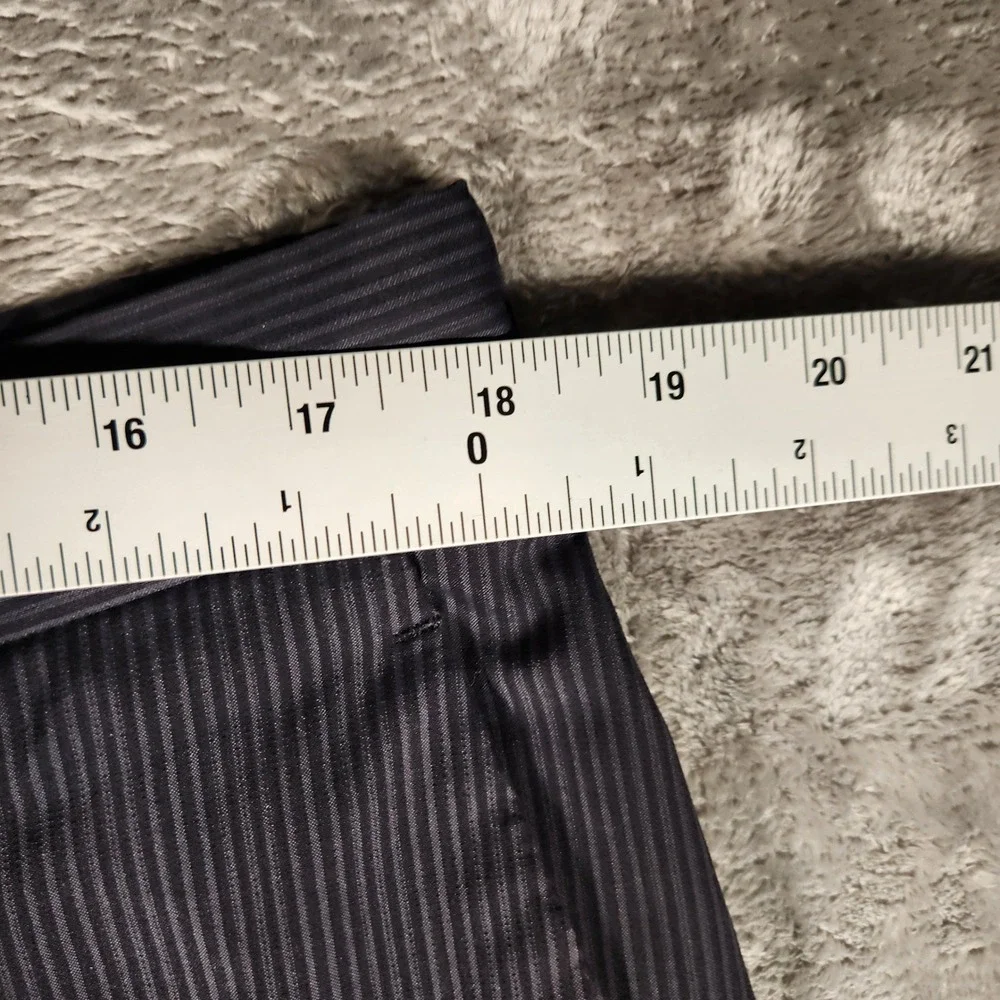 Nike Golf Pants Mens 36x32 Gray Excellent Dri-FIT Pinstripe Performance Trousers